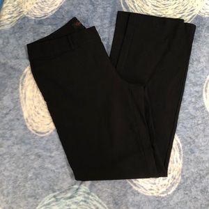 LIQUIDATING Women’s Black Dress Pants Size 12 Rekucci Straight Leg Wide Wstband